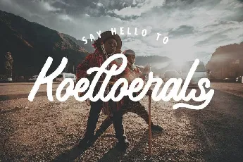 Koeltoerals Script font