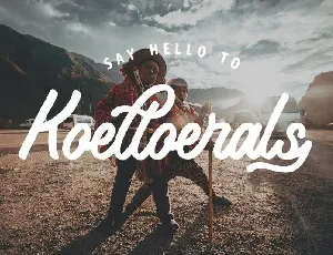 Koeltoerals Script font