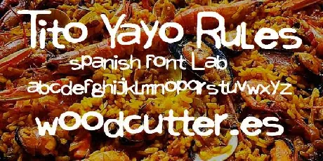 Tito Yayo Rules Free Download font