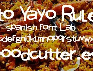 Tito Yayo Rules Free Download font