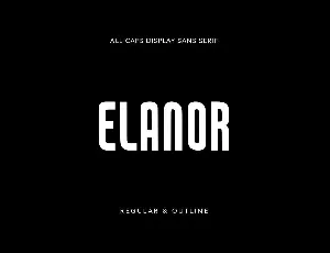 Elanor font