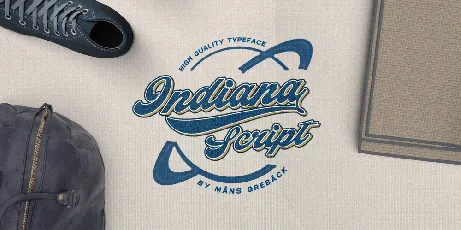 Indiana Script PERSONAL USE font