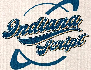 Indiana Script PERSONAL USE font