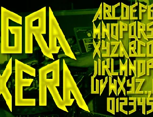 Agra Axera font