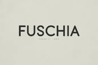 Fuschia font