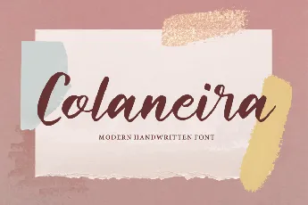 Colaneira font