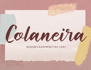 Colaneira font