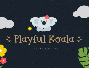 Playful Koala font