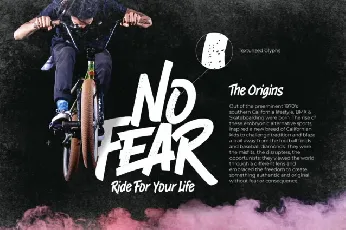 Land Of Fear font