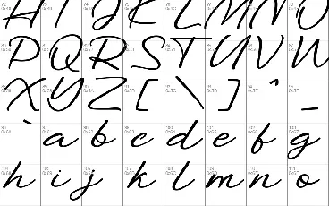 Benjamin Signature font