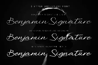 Benjamin Signature font