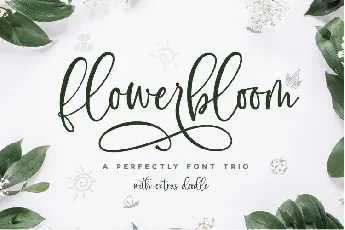 Flowerbloom font