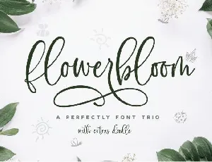 Flowerbloom font