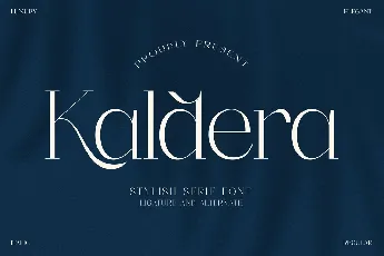 Kaldera font