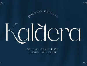 Kaldera font