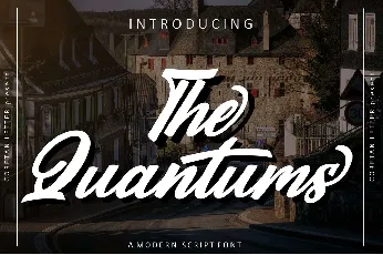 The Quantums font