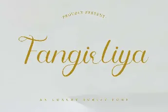 Fangirliya Demo font