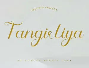 Fangirliya Demo font