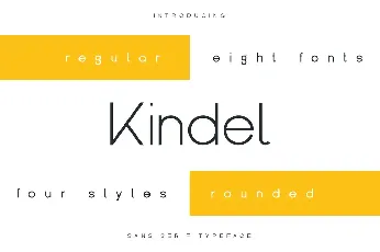 Kindel font