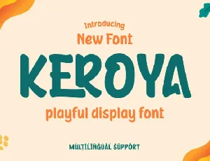 Keroya font