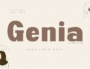 Genia Family font