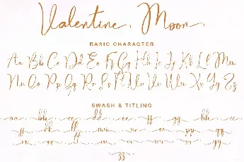 Valentine Moon font