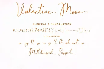 Valentine Moon font