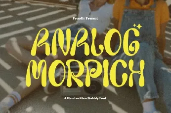 Analog Morphich font