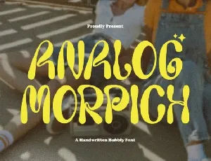 Analog Morphich font