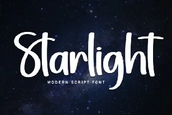 Starlight Display font