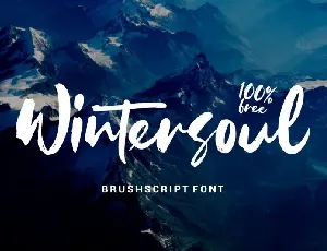 Wintersoul font