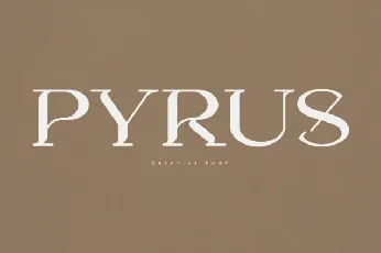 Pyrus font