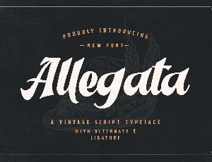 Allegata font