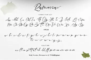 Ramovia font