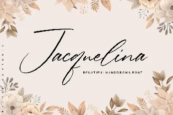 Jacquelina font