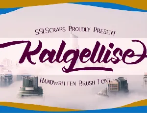 Kalgellise font