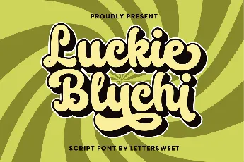 Luckie Bluchi font