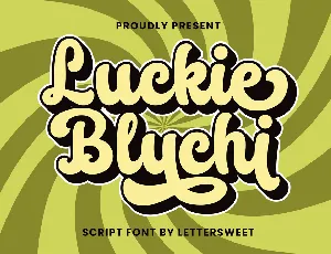 Luckie Bluchi font