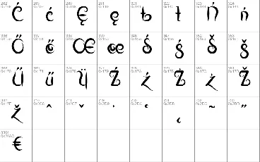 Kings and Queens font