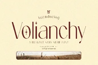 Volianchy font