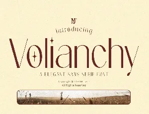 Volianchy font