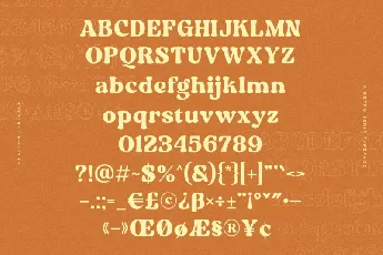 Glafton font