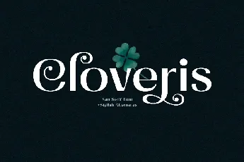 Cloveris Serif font