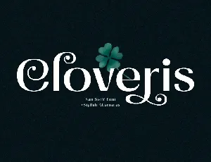 Cloveris Serif font