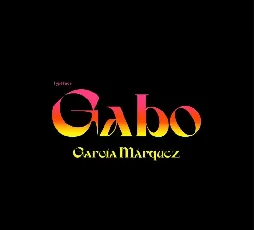 GarciaMarquez font