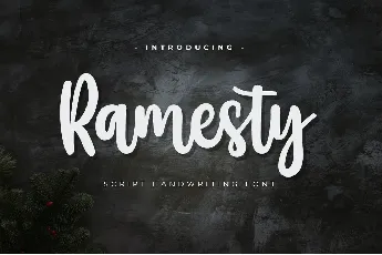 Ramesty font