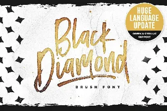 Black Diamond font