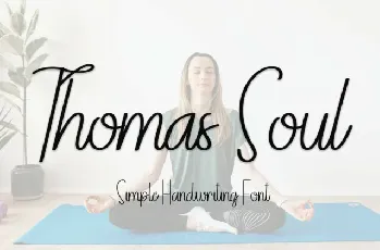 Thomas Soul Handwritten font