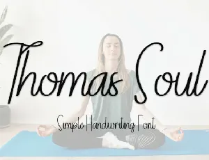 Thomas Soul Handwritten font