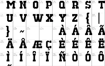 Borcer font